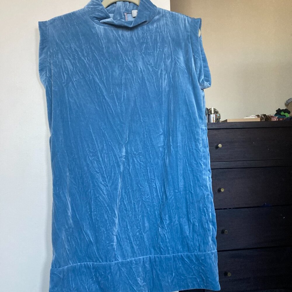 Rachel Comey Crushed Velvet Ellis Dress | Size 00 - Picture 2 of 4